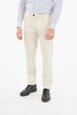 Belt Loop Stretch Cotton Chino Pants