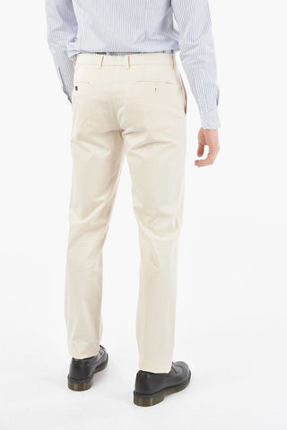 Belt Loop Stretch Cotton Chino Pants