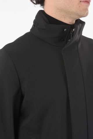CC COLLECTION O. WEAR Outerwear in Tessuto Tecnico con Cappuccio Estraibile