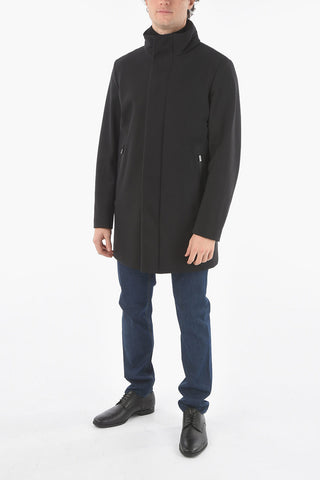CC COLLECTION O. WEAR Outerwear in Tessuto Tecnico con Cappuccio Estraibile