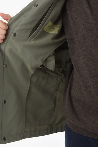 CIRCLE Bush Jacket with Zip and Snap Button Closure