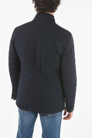 Quilted Jacket with Patch Pocket