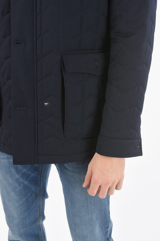 Quilted Jacket with Patch Pocket