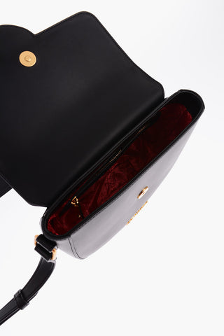 LOVE Faux Leather Shoulder Bag with Maxi Clamp