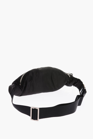 Logo Printed Solid Color Bum Bag