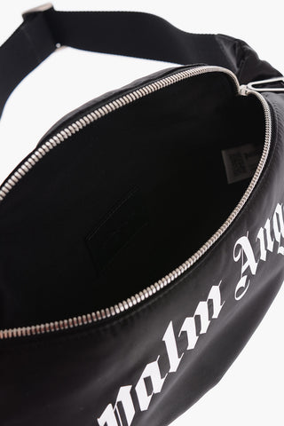 Logo Printed Solid Color Bum Bag