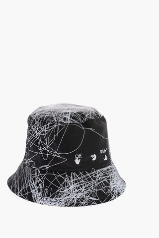 Logo Printed Reversible Bucket Hat