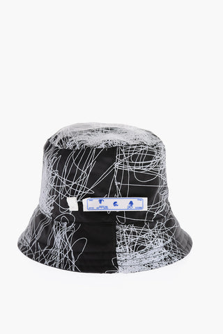 Logo Printed Reversible Bucket Hat