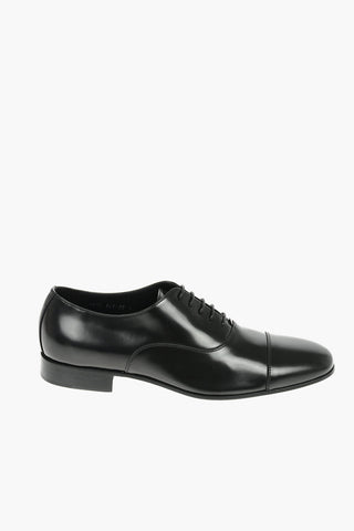 CC COLLECTION Leather Oxford Shoes with Leather Sole