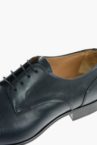 Leather Derby Shoes With Leather Shoes