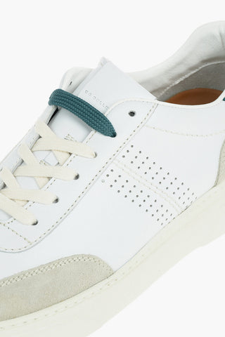 CC COLLECTION Leather Low Sneakers With Rubber Soles