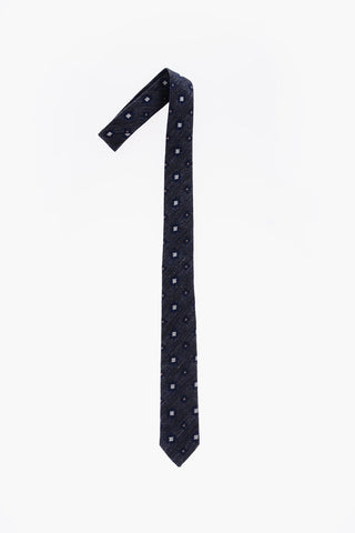 CC COLLECTION Geometric Patterned Kipper Tie