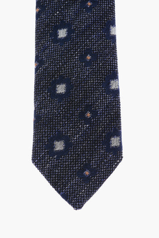 CC COLLECTION Geometric Patterned Kipper Tie
