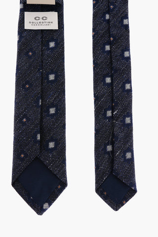 CC COLLECTION Geometric Patterned Kipper Tie