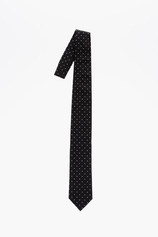 Polka Dots Silk Tie