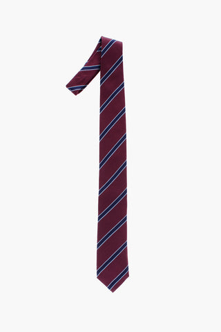 Regimental Striped Herringbone Tie