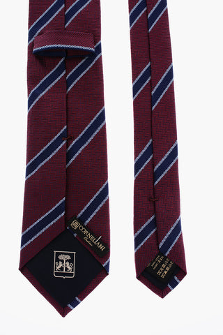 Regimental Striped Herringbone Tie