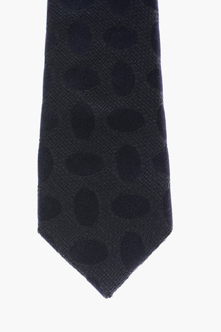 CC COLLECTION Cravatta in Seta a Fantasia Geometrica