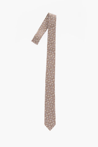 CC COLLECTION Paisley Patterned Silk Tie