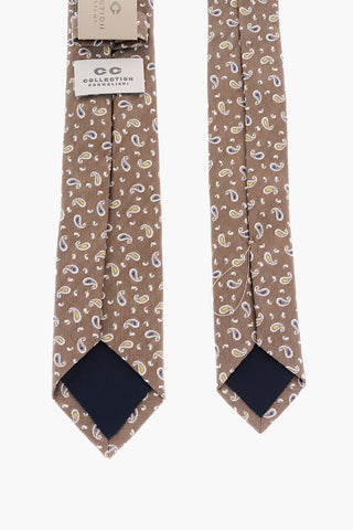 CC COLLECTION Cravatta in Seta Fantasia Paisley