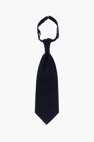 CC COLLECTION Striped Silk Ascot Tie
