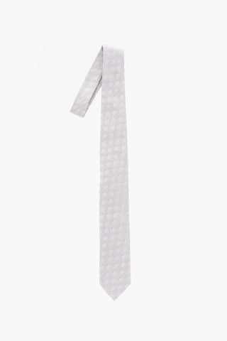 CC COLLECTION Checked Silk Tie
