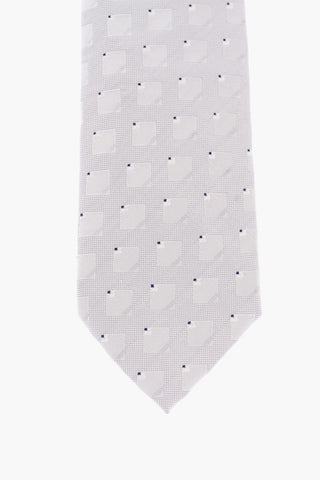 CC COLLECTION Checked Silk Tie
