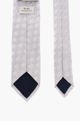 CC COLLECTION Checked Silk Tie
