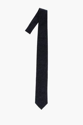 Solid Color Silk Blend Tie