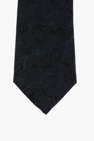Solid Color Silk Blend Tie