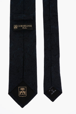 Solid Color Silk Blend Tie