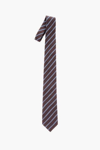Regimental Striped Silk Tie