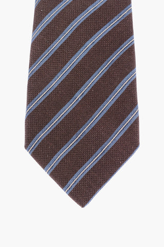 Regimental Striped Silk Tie