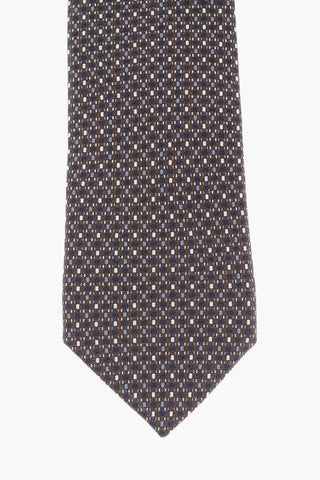 CC COLLECTION Geometric Printed Wool and Silk ie