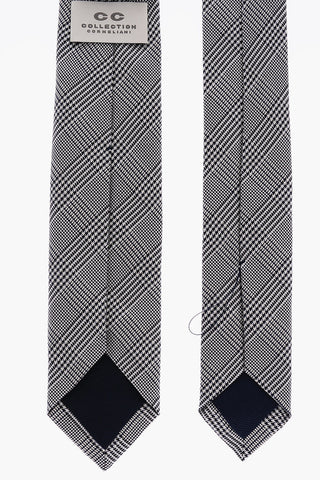 CC COLLECTION Cravatta in Seta a Fantasia District Check