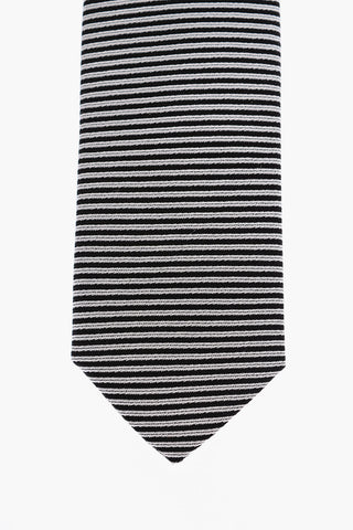 CC COLLECTION Striped Silk Tie