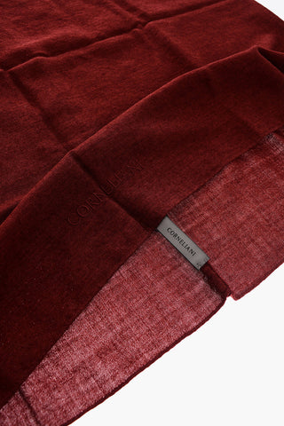Solid Color Virgin Wool and Silk Scarf