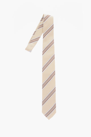CC COLLECTION Regimental Striped Silk Tie