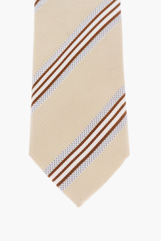 CC COLLECTION Regimental Striped Silk Tie