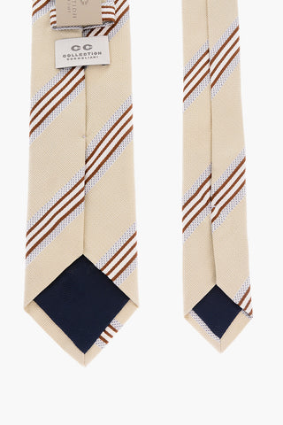 CC COLLECTION Regimental Striped Silk Tie