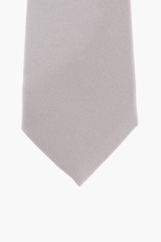 Solid Color Satin Tie