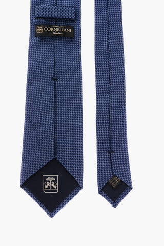 Embroidered Silk Kipper Tie