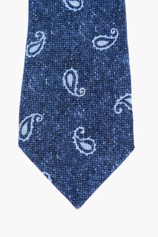 Cravatta in Seta a Fantasia Paisley