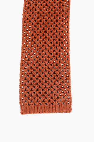 Silk Crochet Tie