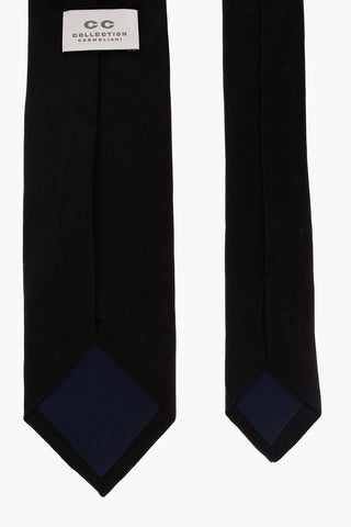 CC COLLECTION Cravatta in Seta a Pois