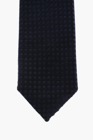 CC COLLECTION Cravatta Dotted Swiss in Seta