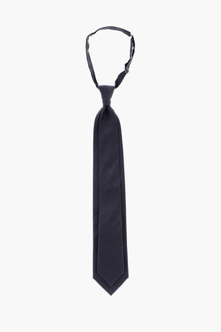 Adjustable Collar Silk Ascot Tie