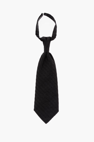 CC COLLECTION Cravatta Ascot con Righe Lurex