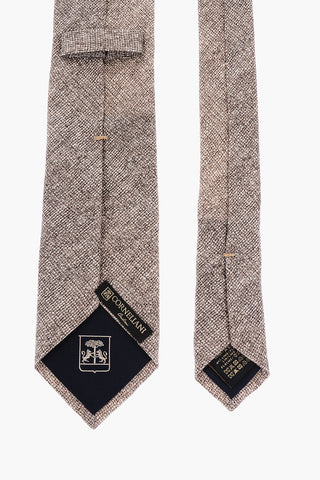 Melange Silk and Flax Tie