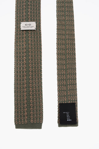 CC COLLECTION Silk Crochet Tie